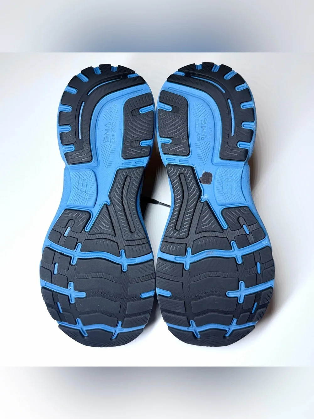 Brooks Ghost 15 Men’s Running Sneakers - Black/ Blue Size- 12.5